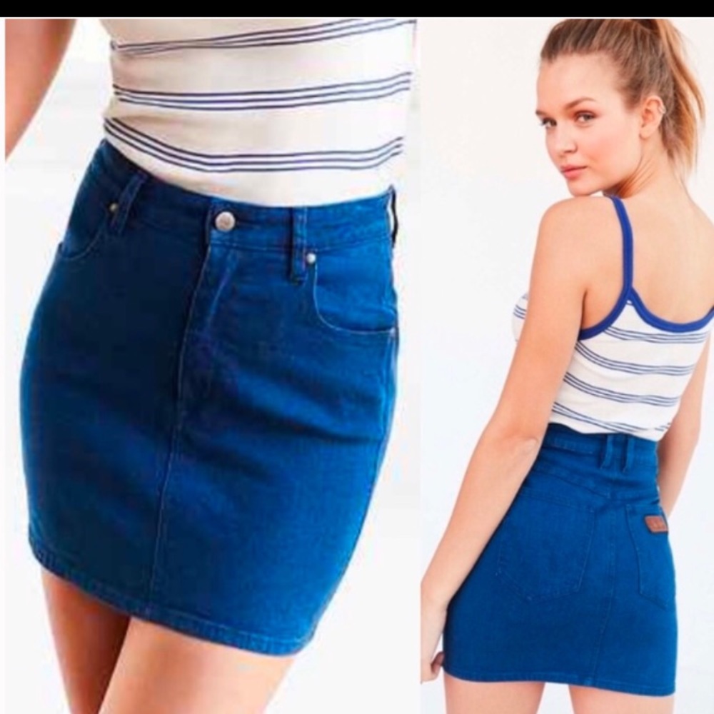 Urban Outfitters Wrangler Franky Mini Skirt